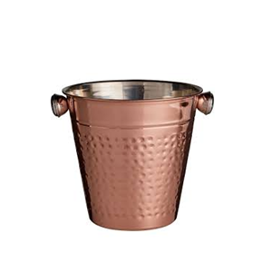 Cubo de Hielo de Metal Galvanizado de Lujo Moderno, Tamaño Personalizado, Diseño Floral Ecológico, Capacidad de 5L para Fiestas - Venta al por Mayor en India - Product Image 6