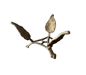 High Quality Wood Serving Bowl for Decorative Hammered <b>Gold</b> Color Bowl With Leaf Designer Stand Round Shape - Product Image 6