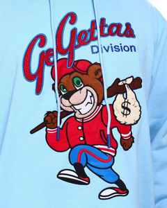 Alta calidad 100% algodón Chenille bordado Sudadera con capucha manga larga invierno grueso polar otoño gran tamaño con capucha al por mayor - Product Image 6