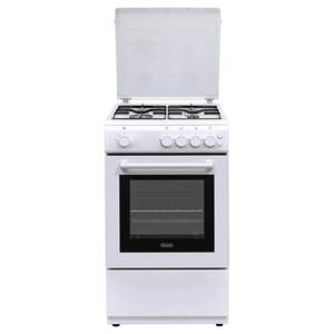 Cocina de Gas De Longhi DL554GW Blanca de 4 Zonas con Horno Clase A 50 x 50 x 85 cm - Product Image 1