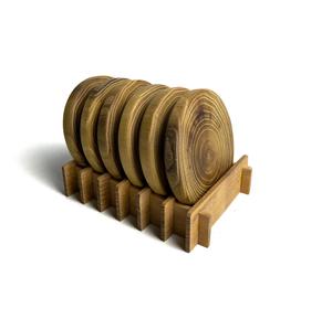 <b>Wooden</b> <b>Coasters</b> Latest design natural Acacia Wood high quality <b>Coasters</b> Set Tableware Table Decor Mats and Pads Tea <b>Coaster</b> - Product Image 1
