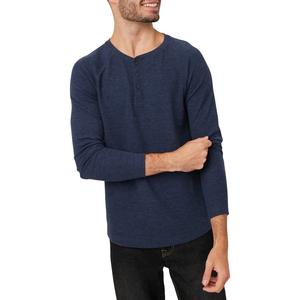 T-shirts décontractés exclusifs pour hommes, tricotés, col rond, épaules tombantes, manches longues, grande taille, séchage rapide, respirants, couleurs et tailles personnalisées BD - Product Image 1