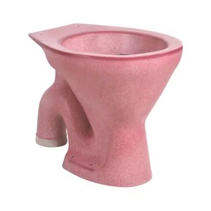 Céramique Salle De Bains EWC Rustique Vitrosa Designer Rouge Couleur S/P Piège Toilette Commode Européenne Eau Placard Ensemble Sanitaire - Product Image 1