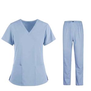 Uniformes Médicos de Manga Larga para Enfermeras, Trajes de Enfermería con Tejido de Punto, Conjuntos de Uniformes Personalizables 2026 - Product Image 3