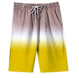 Conjuntos de 2 piezas para hombre, camisa de manga corta con botones y pantalones cortos, conjunto de camisa de verano con estampado transpirable para hombre - Product Image 3