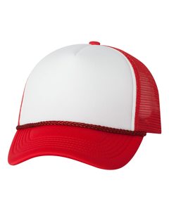 Sombreros de camionero con logotipo personalizado Gorra Protección solar ajustable Sombreros de malla de béisbol deportivos de 5 paneles para hombres y mujeres - Product Image 1