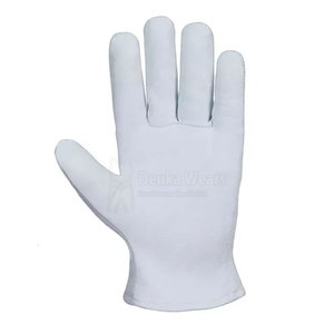 ถุงมือทำงานหนังแท้แบบสั่งทำพิเศษ พร้อมสายรัดข้อมือยืดหยุ่น ระบายอากาศได้ดี ป้องกันมือสำหรับคนขับรถ บริการ OME ขายส่ง - Product Image 5