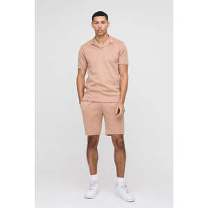 Camiseta de Manga Corta para Hombre, Negra, Gruesa, con Logotipo Personalizado, Estilo Holgado, 100% Algodón, Corte Cuadrado - Product Image 1