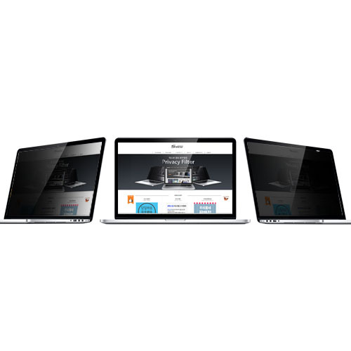 Sview 15 Inch Pro Laptop PET Material Privacy Filter Mac Pro Blue Light Block 2.5D Radian Anti-Spy Anti-Glare 3H Hard 99%