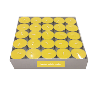 Juego de velas de cera de palma personalizadas de alta calidad de 50 velas básicas perfumadas de 5 horas hechas en Vietnam para bodas - Product Image 3