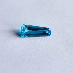 Topaze bleu naturel avec un superbe lustre, loupe de qualité AAA bleu topaze propre, belle couleur, parfait pour tout type de bijoux - Product Image 5