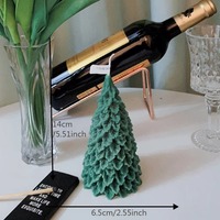 TOOWIN Extra Hohe Weihnachtsbaumkerzen, Weihnachtsdekoration, Tannenbäume, Heiligabendgeschenke, Duftende Weihnachtskerzen