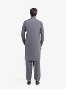 Salwar Kameez Traditionnel Pakistanais pour Hommes, Robe Musulmane Élégante pour Mariage Décontracté, Eid, Jumma et Tenue de Bureau Quotidienne - Product Image 5