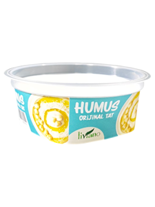 DYF261 – 9 oz (261 ml) Food Grade PP Injection Hummus Cup | IML Labeling Compatible | <b>Foil</b> Sealing Ready | Custom Plastic Food - Product Image 4