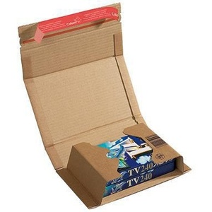ColomPac Universal Shipping Carton Kraftli Paper Media <b>Box</b> Internal Dimensions 21.7 X -6 X 15.5 cm (W X H X D) External - Product Image 1