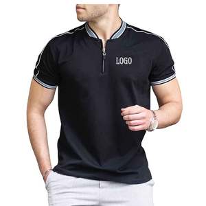 เสื้อโปโลสำหรับผู้ชายเสื้อยืดโปโลปักโลโก้ผ้าฝ้ายนุ่มสำหรับเด็ก - Product Image 1