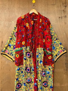 ชุดคลุมกิโมโนปักลายยาวสำหรับผู้หญิง, ชุดคลุมกิโมโนแบบมีเข็มขัดสำหรับฤดูร้อน, ชุดนอนกิโมโนเนื้อนุ่มสำหรับผู้หญิง - Product Image 3