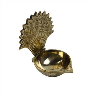 Joti Diya hautement poli Design suspendu en laiton, matériau idéal pour la décoration Festive Diwali Akhand Joti Diya Design de décoration intérieure - Product Image 3