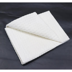 ผ้าเช็ดครัวลายวาฟเฟิลสีพื้นใหม่จากอินเดีย ผลิตจากผ้าฝ้าย สำหรับใช้ในครัว - Product Image 3