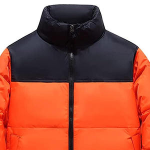 แจ็กเก็ตฤดูหนาวของผู้ชายเสื้อโค้ทบอมเบอร์ขนเป็ดใหม่มีฮู้ดผ้าถักขนาดพลัสไซส์ใหญ่และบางสำหรับใส่พอดีตัวปกติ - Product Image 6