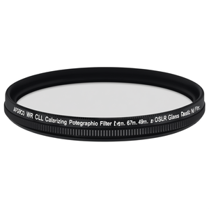 Filtro Fotografico Polarizzante AFG9C0 WR CPL 77mm Nero per Obiettivi DSLR 67mm 49mm 52mm 58mm, Filtro <span class=keywords><strong>ND</strong></span> in Vetro e Plastica - Product Image 2
