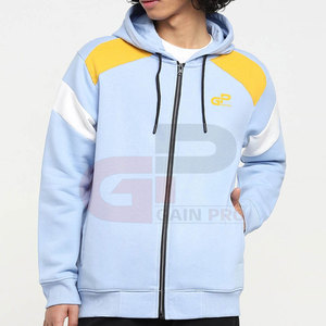 Style décontracté entièrement personnalisé pour hommes, sweats à capuche zippés, nouveauté, sweats à capuche zippés confortables pour hommes - Product Image 1