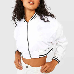 แจ็กเก็ตขนสัตว์100% สไตล์ใหม่สำหรับผู้หญิงแจ็กเก็ตโรงเรียนกันลมแบบลำลองสำหรับฤดูหนาวกำหนดเอง - Product Image 6