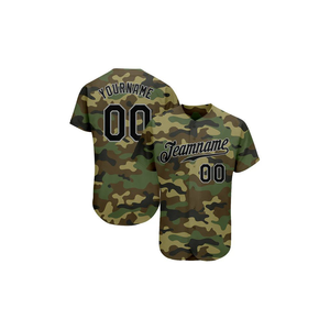 Camiseta de béisbol transpirable de secado rápido para hombre personalizada, uniforme con botón de sublimación para ropa de equipo de softbol, jugadores de béisbol y softbol - Product Image 3