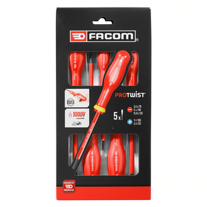 Juego de Destornilladores Aislados Facom Protwist 1000V, Colección de 5 Piezas - Product Image 3