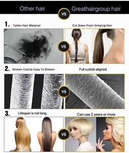 Salon Chuyên Nghiệp Mẫu miễn phí Nga Remy phần mở rộng tóc lớp biểu bì phù hợp vô hình tiêm Băng tóc con người cao cấp chất lượng - Product Image 4