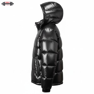 Veste matelassée décontractée pour homme en toile, sur mesure, réversible, écologique, de haute qualité - Product Image 4