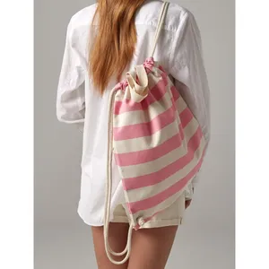 Custom Nautical Gymsac Promotional <b>Backpacks</b> for Merchandising - Product Image 4