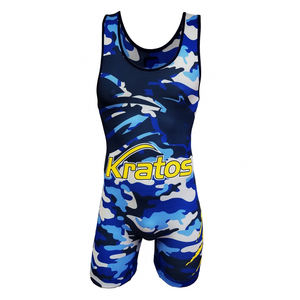 Traje de lucha libre de competición personalizado para hombres, traje de levantamiento de pesas, traje de lucha libre de levantamiento pesado - Product Image 4