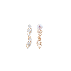 Alex <b>Jewellery</b> -Graceful Floral Dedicated Austrian Diamond Necklace <b>Set</b> - Product Image 6