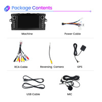 MEKEDE Android voiture multimédia stéréo GPS Navigation voiture-play unité principale pour 7 pouces Toyota Corolla Auris E150 2006-2012