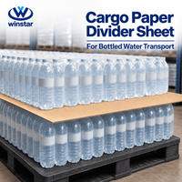 Carton rigide recyclé haute résistance, feuilles de carton kraft solides, séparateurs de couches pour le chargement lourd en fûts, empilage de palettes
