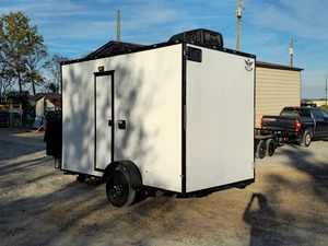 Remorque de nourriture remorquable 7 'x 12' personnalisée avec utilisation commerciale de restauration suivi GPS de l'évier à 3 compartiments - Product Image 6