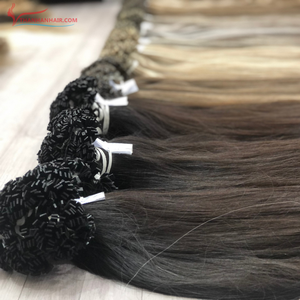 Vente en gros Extensions de cheveux européens à la kératine Remy I Tip Flat tip de haute qualité de l'usine vietnamienne - Product Image 2