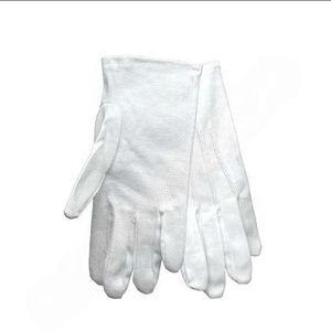 ถุงมือผ้าฝ้ายสีขาวสำหรับคนงานถุงมือผ้าฝ้ายธรรมชาติ - Product Image 2