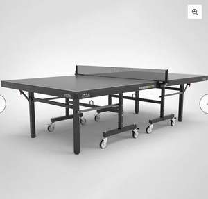 Table de tennis de table Stag Iconic 1000 DX, taille standard professionnelle, noire, raquette de tennis de table durable avec poignée antidérapante - Product Image 3