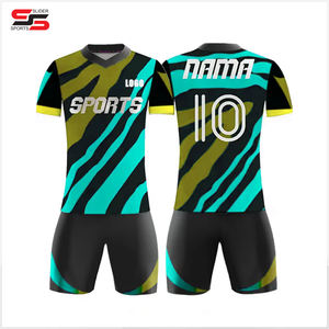 Ensemble d'uniformes vierges sans logo en polyester à séchage rapide sublimation fabricant maillot de football personnalisé pour hommes - Product Image 2