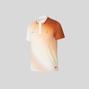 T-shirt de sport pour homme TST 9251, respirant, motif de personnage, longueur courte, tissage non tissé, pickleball - Product Image 3
