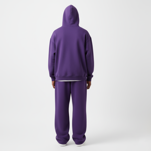 Conjunto Deportivo Unisex de Algodón 100% con Estampado Personalizado, Reversible, Transpirable, para Correr, Chándal de Invierno para Hombre, Sudadera con Capucha Lisa - Product Image 5