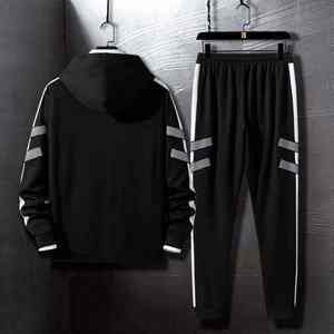 OEM personnalisé hommes grande taille survêtement d'hiver respirant 100% coton/polyester tissu meilleure vente au prix d'usine - Product Image 4