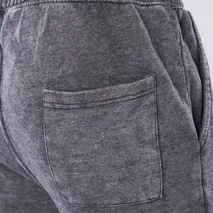 Oem/ODM Top Bán <span class=keywords><strong>100</strong></span>% Cotton Pháp Terry Dài Chiều Dài Axit Rửa Sạch Quần Short Thời Trang Dạo Phố Trọng Lượng Nhẹ Quần Short Cho Nam Giới - Product Image 4