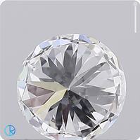 Diamant solitaire en vrac de 0,3 carat, clarté SI-1, couleur D, taille brillant certifiée, naturel, Inde, Aniva LS38