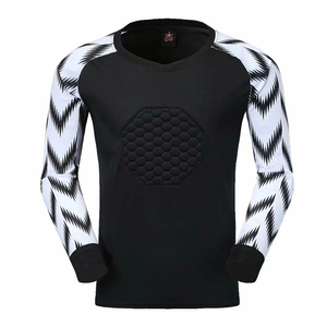 Ensemble d'uniformes de football de gardien de but adulte sur mesure de haute qualité vêtements de sport de technologie de Sublimation imprimés réversibles durables - Product Image 5