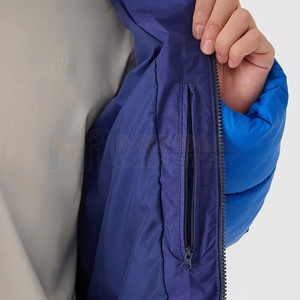 Veste matelassée en coton sur mesure, veste matelassée en coton à étiquette privée, veste d'hiver matelassée en coton de qualité supérieure - Product Image 5