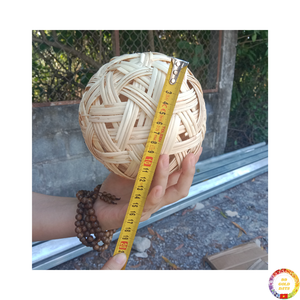 Bolas de ratán hechas a mano, orbes decorativos de mimbre Natural para relleno de jarrón, decoración del hogar, manualidades DIY, estilo rústico de Vietnam - Product Image 2