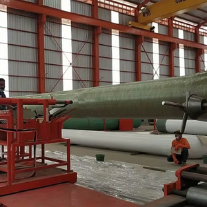 GFK-Rohrproduktionslinie mit Form für Chemische Rohrleitungen - Guter Preis für Glasfaser-Filamentwickelmaschine - Product Image 1